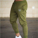 2018 New Men Cotton Sweatpants Casual Fashion Brand Pant Man Gyms Fitness Workout Slim Trousers Jogger Breathable Pencil Pants