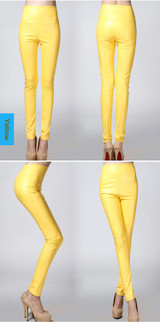 Pencil Pant Women Elastic Stretch Faux Leather Autumn Winter Velvet PU Leather Pants Female Sexy Skinny Tight Trouser 7172 50 Pencil Pant Women Elastic Stretch Faux Leather Autumn Winter Velvet PU Leather Pants Female Sexy Skinny Tight Trouser 7172 50