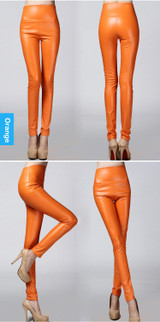 Pencil Pant Women Elastic Stretch Faux Leather Autumn Winter Velvet PU Leather Pants Female Sexy Skinny Tight Trouser 7172 50 Pencil Pant Women Elastic Stretch Faux Leather Autumn Winter Velvet PU Leather Pants Female Sexy Skinny Tight Trouser 7172 50