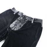 Faux Leather Pencil Pants Casual Elastic Women High Waist Trousers 2019 Autumn Slim Skinny Lady Harem Pants