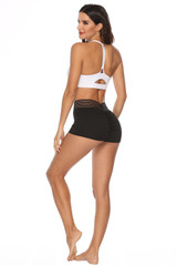 CHRLEISURE High Waist Women Shorts Booty Summer Sexy Shorts Hot Black Mini Lace Vintage Skinny Short Women