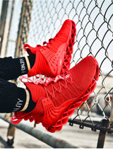 Men's Running Shoes Breathable Men's Outdoor Sneakers Adult Non-slip Comfortable Mesh Sneakers Soft Jogging Tennis Sapatos