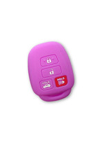Toyota 4 Button Protective Silicone Rubber Key Fob Cover Case Jacket Skin [SKU: TOYS4B]