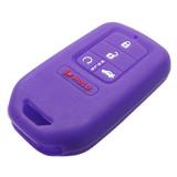 Silicone Protective Rubber 5 Button Car Smart Key Fob Remote Cover Case Jacket Skin for Honda [SKU: HONS5A]