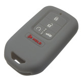Silicone Protective Rubber 5 Button Car Smart Key Fob Remote Cover Case Jacket Skin for Honda [SKU: HONS5A]