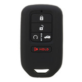 Silicone Protective Rubber 5 Button Car Smart Key Fob Remote Cover Case Jacket Skin for Honda [SKU: HONS5A]