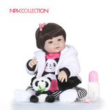 Baby Doll Toys Lifelike Child Birthday Gift bath toy