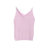 Sexy Women Fashion Knitting Vest Top Sleeveless V-Neck Blouse Casual Slim Tank Tops 2017 Hot Sale