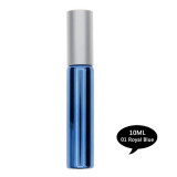 1PCS 10ml Glass Bottle Roll On Empty Fragrance Perfume Essential Oil Bottles With Stainless Steel Roller Ball Container #246891