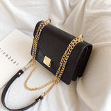 Crocodile Pattern Crossbody Bags For Women 2019 Small Chain Handbag small bag PU Leather Hand Bag Ladies Designer Shoulder Bags