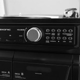 Trexonic Shelf Stereo System With CD, Turntable, Dual Cassette Player, Bluetooth & Radio