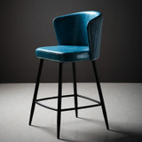 Nordic Modern Minimalist High PU Bar Stools