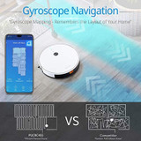 Pure Clean Alexa Smart Robot Vacuum Cleaner - Gyroscope S Path