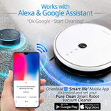 Pure Clean Alexa Smart Robot Vacuum Cleaner - Gyroscope S Path