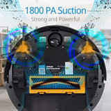 Pure Clean Alexa Smart Robot Vacuum Cleaner - Gyroscope S Path