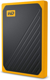 Western Digital 2TB My Passport Go SSD Amber Portable External Storage