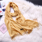 Wholesale fashion scarf pashmina cashmere women shawl custom