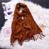 Wholesale fashion scarf pashmina cashmere women shawl custom