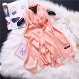 Wholesale fashion scarf pashmina cashmere women shawl custom