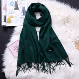 Wholesale fashion scarf pashmina cashmere women shawl custom
