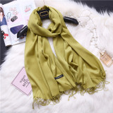 Wholesale fashion scarf pashmina cashmere women shawl custom