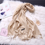 Wholesale fashion scarf pashmina cashmere women shawl custom