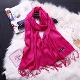 Wholesale fashion scarf pashmina cashmere women shawl custom