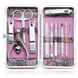 Professional Stainless Steel Nail Clipper Set Nail Tools Manicure & Pedicure