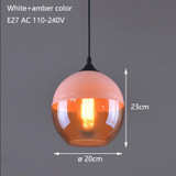 Nordic Modern loft hanging Glass Pendant Lamp Fixtures E27 E26 LED Pendant lights for Kitchen Restaurant Bar living room bedroom Nordic Modern loft hanging Glass Pendant Lamp Fixtures E27 E26 LED Pendant lights for Kitchen Restaurant Bar living room bedroom