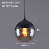 Nordic Modern loft hanging Glass Pendant Lamp Fixtures E27 E26 LED Pendant lights for Kitchen Restaurant Bar living room bedroom Nordic Modern loft hanging Glass Pendant Lamp Fixtures E27 E26 LED Pendant lights for Kitchen Restaurant Bar living room bedroom
