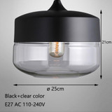 Nordic Modern loft hanging Glass Pendant Lamp Fixtures E27 E26 LED Pendant lights for Kitchen Restaurant Bar living room bedroom Nordic Modern loft hanging Glass Pendant Lamp Fixtures E27 E26 LED Pendant lights for Kitchen Restaurant Bar living room bedroom