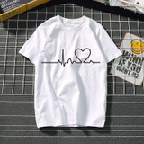 Women T Shirt Harajuku Love T Shirt