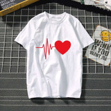 Women T Shirt Harajuku Love T Shirt