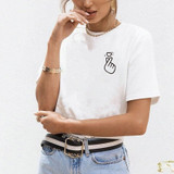 Women T Shirt Harajuku Love T Shirt