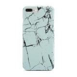 White Glossy Marble Case (Half Warp) for iPhone 8 Plus / 7 Plus