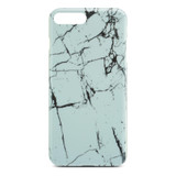White Glossy Marble Case (Half Warp) for iPhone 8 Plus / 7 Plus