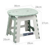 Folding Step Stool Portable Chair Seat For Home Bathroom Kitchen Garden