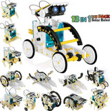 12-in-1 Education Solar Robot Toys