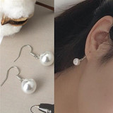 Trendy Wedding Party Drop Earrings Kids Fashion Jewelry Girl Pearl Earrings for Women Stud Earnings Children Elegant Lady