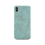 Green Glossy Marble Case for iPhone X