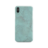 Green Glossy Marble Case for iPhone X