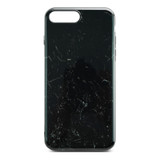 Black Glossy Marble Case for iPhone 8 Plus / 7 Plus