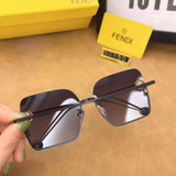 30130Rimless Gradient Sunglasses