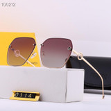 0114Square Gradient Sunglasses
