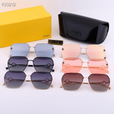 0114Square Gradient Sunglasses