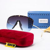 1128Rimless Gradient Sunglasses