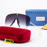1128Rimless Gradient Sunglasses