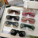 68129Square Gradient Sunglasses