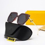 1124Square Gradient Sunglasses