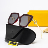 1124Square Gradient Sunglasses